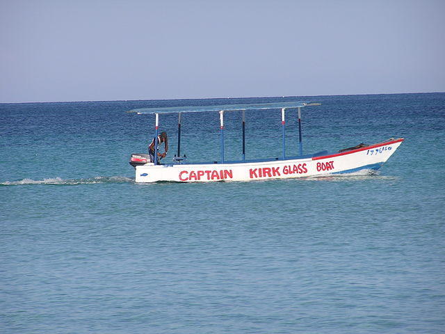 Captain Kirk Glass Bottom Boat