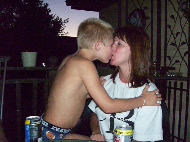 Hunter and Mom