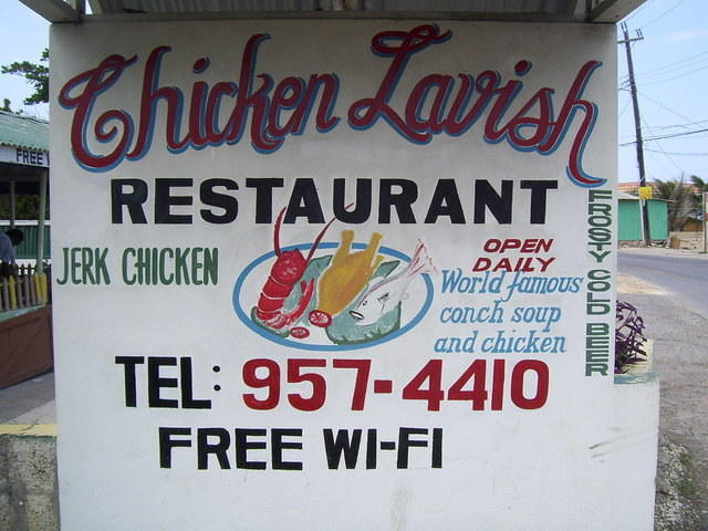 Places to eat.