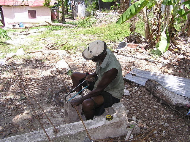 cutting rebar