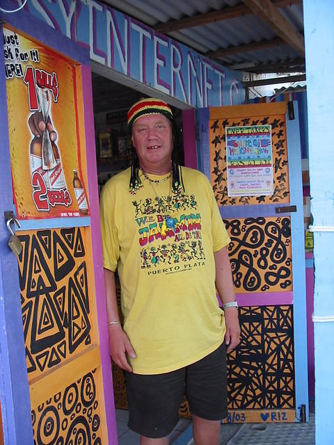 This English man Alan turned rasta during his visit to Negril & EZ!