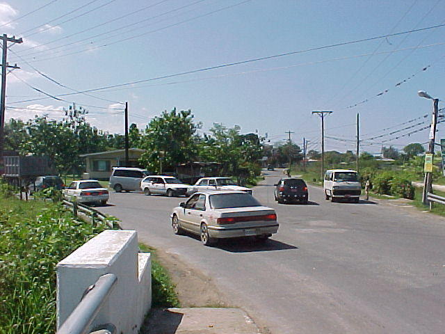 24 km from round about, keep to your left