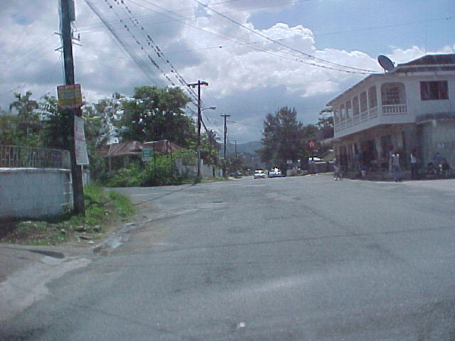  Coming into Petersfield, you will see the Texaco. That is 3 km from the stop sign.