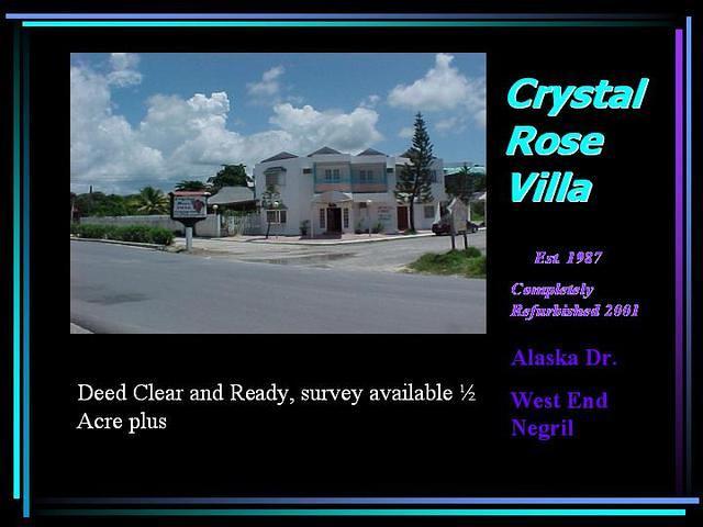 Crystal Rose Villa page one