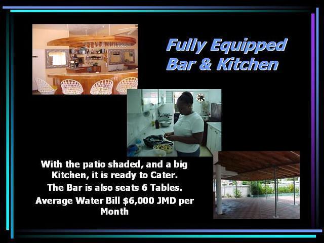 Fully Equipped Bar & Kitchen Page 2