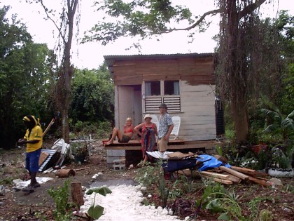 This is the Half House in the beginning, June 2002