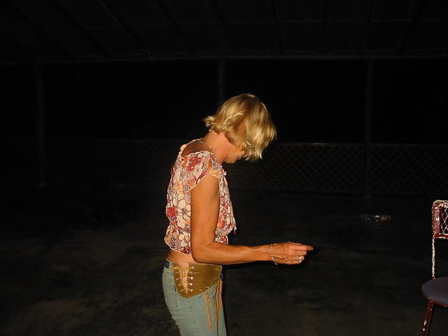 Whilst Sue dances