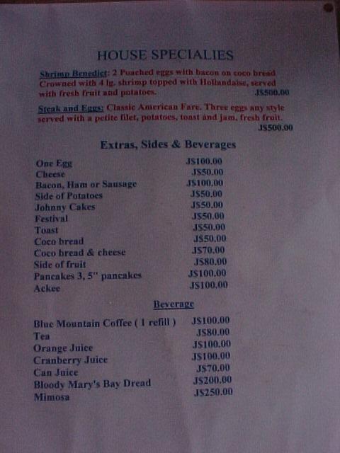 House specials