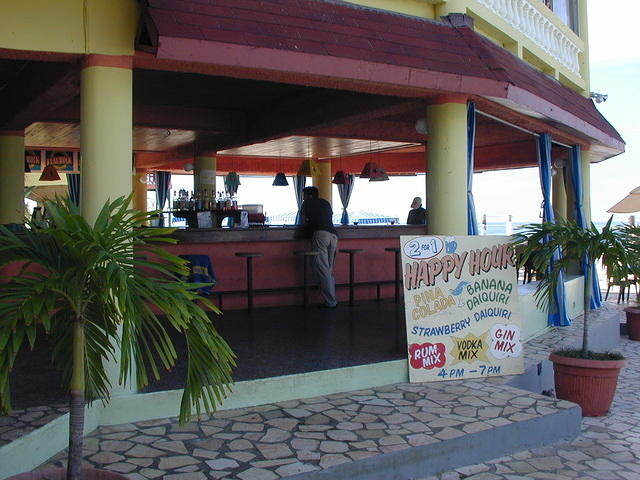 The bar