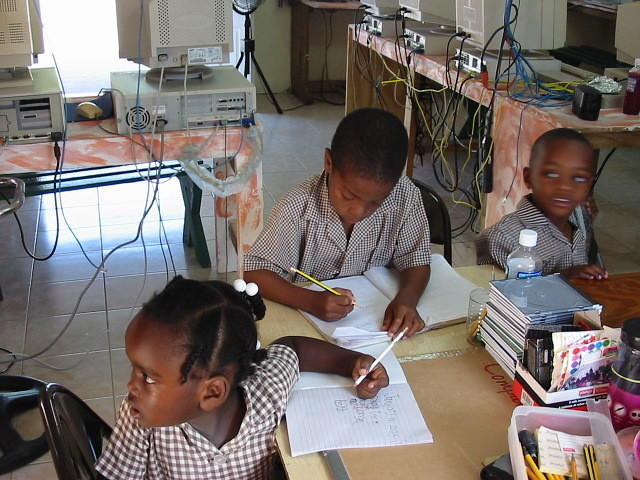 Computers have been donated by many Easy Rock guests & friends of the school over the last 3 years