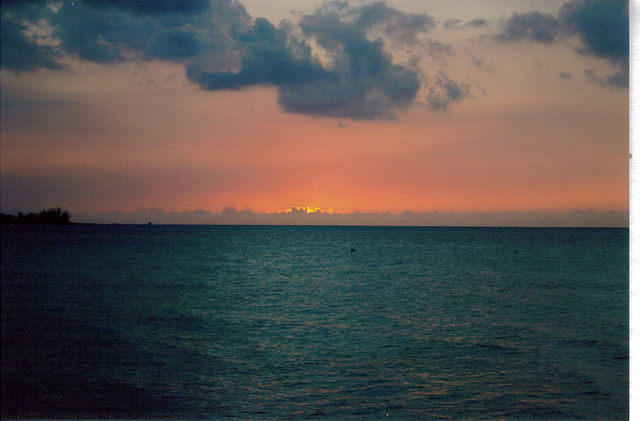 Lovely sunset.