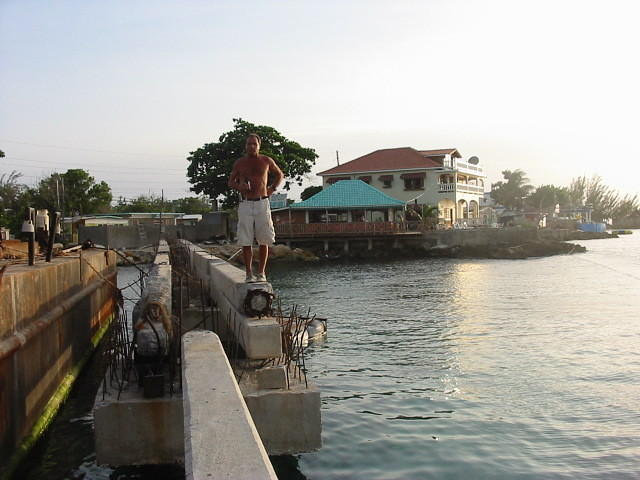 Boat House Bar & Grill from the Dock end