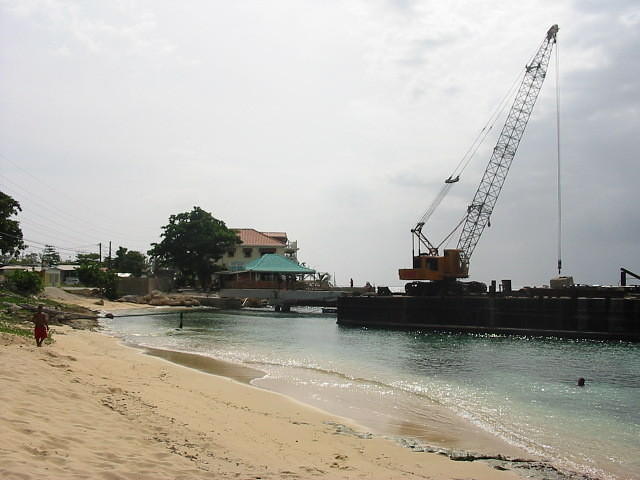 And the crane too