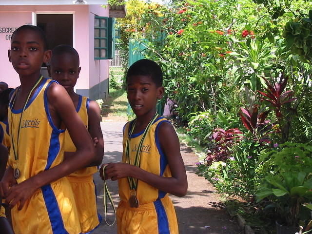Grade six & grade five boys