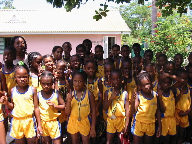 Big up to Merrils (Mrs Grandison) for Sponsoring the team outfits