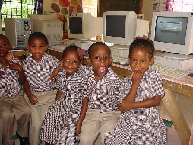 First time I have worked with K1 but next term I know they will be confident to try their tiny hands on the PC's
