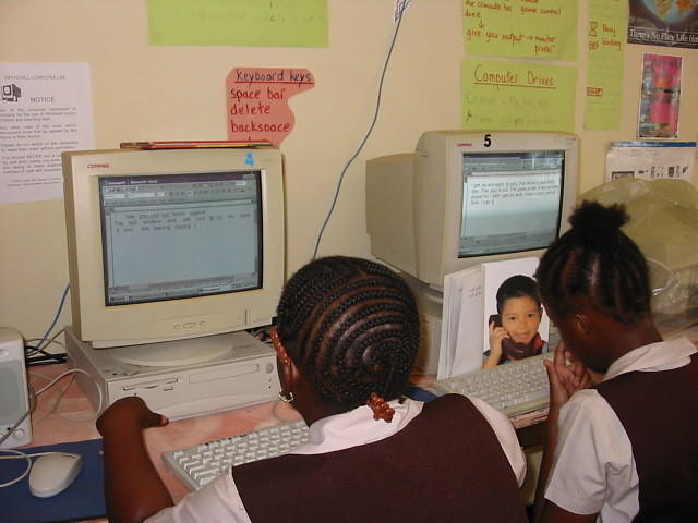 Grade 2 on keyboard too, I have been suprised how much the children love this activity as they read the satories as they go alon