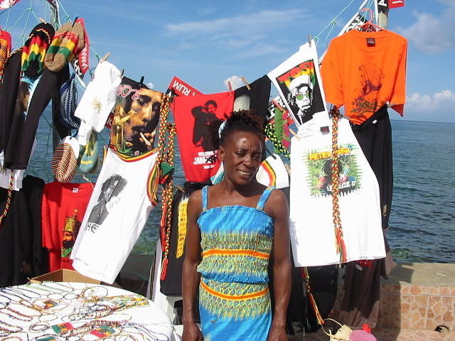Jessie with some great T Shirts