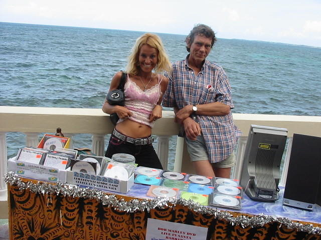 Rainer from Germany & Claudia (the new bird lady!)
