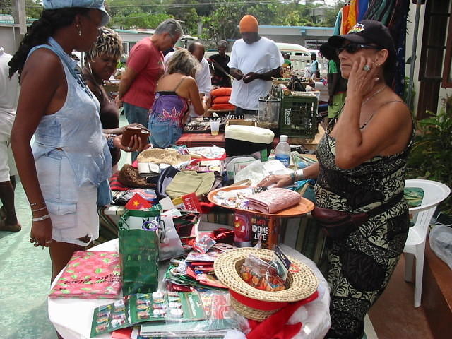 The wonderful Connie and her selection of goodies