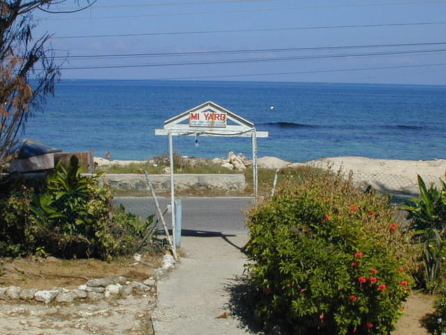 View from Mi Yard Porch