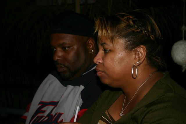 Allen & Rochelle at Tony's Hut
