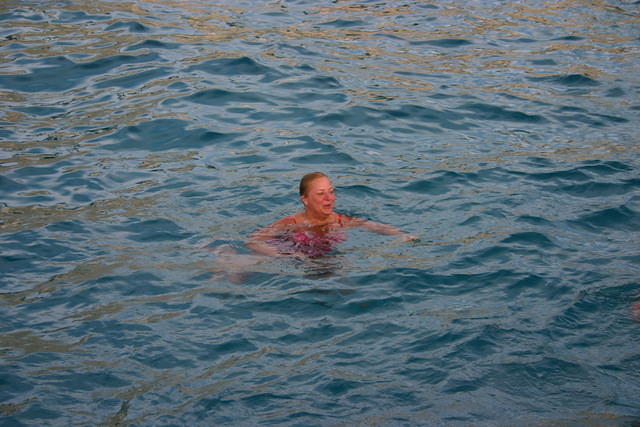 Michelle swiming
