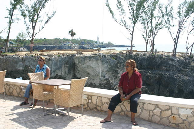 Rochelle & Linda at Rick's Cafe