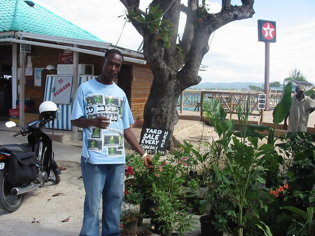 Michael our local Flowers Man from Red Ground