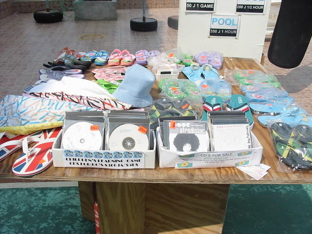 Cds, slippers & so many tohert hings, both new & old