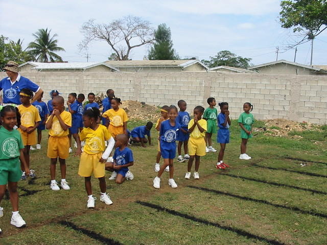 Grade One get ready to run