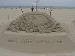 Jesus In The Sand