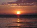 Sun setting