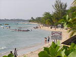 and beach to your right