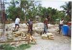 Cement mixing