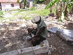cutting rebar