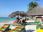 Rasta Beach chairs on the beach
