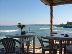 A beautiful sunny morning at Easy with some wild waves too