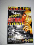 Catch a Fire - Flyers for Bob Marley 14th Birthday Bash at MX111