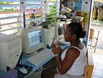 Jamaican Ava with Email & Italian Icecream ... you can't beat it!