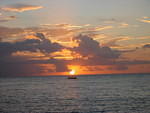 Sunset from Tenby Tigress