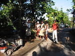 Christmas Community Clean up day in Negril with old EZ friends & neighbours Dino & Zola