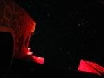 Starry sky above Blue Cave Castle 2