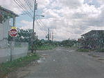 2 more km., you will see a stop sign. Keep going straight.