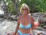 Sue at Half Moon Beach, Hanover