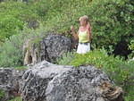Sue at Uncle Sam's Garden Pub Little Bay