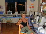 Sue at work