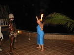 Jungle King gets Lodi from Between 2 Worlds to help with his Fire Show