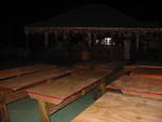 New Tables for the sale were completed on Christams eve