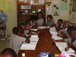 Just look at that concentration - Jamaica's future Computer Experts ..trust me!